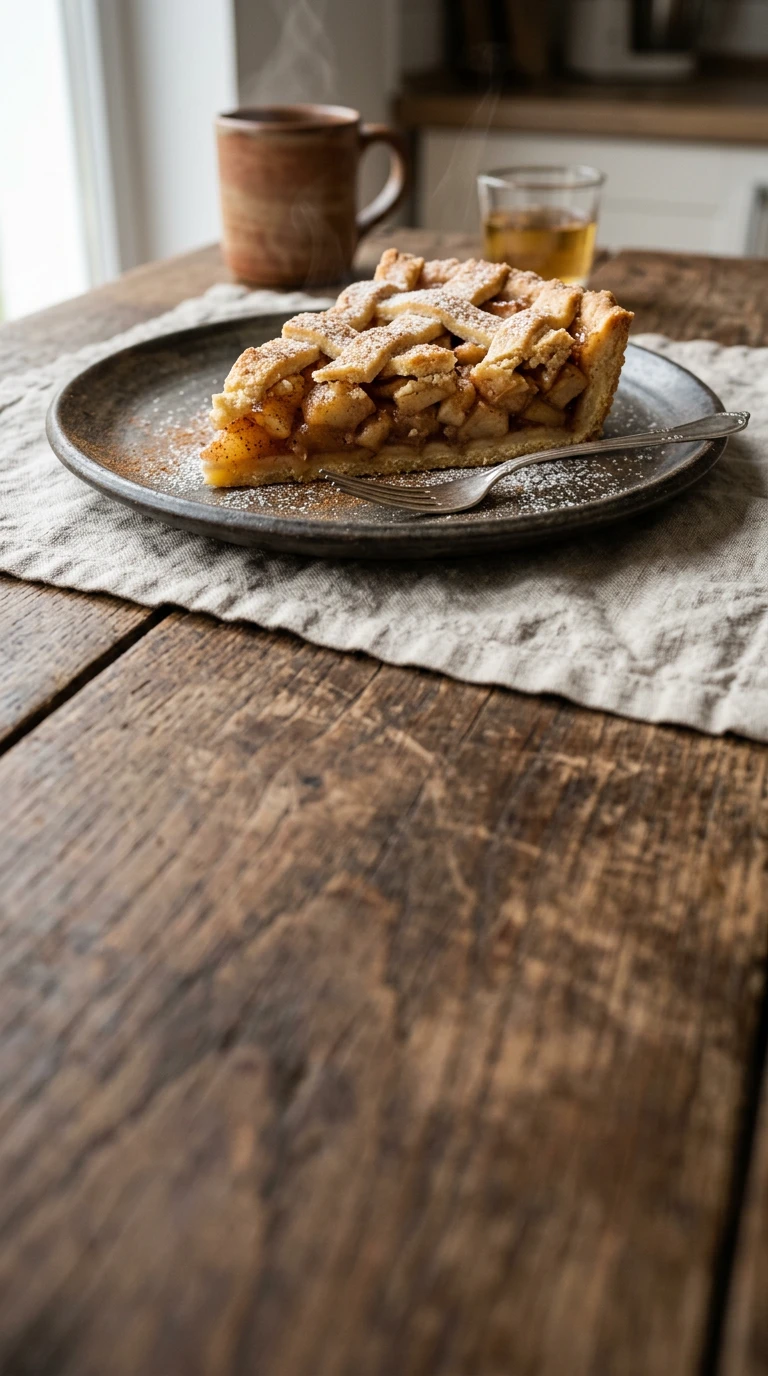 Tarte aux pommes en pâte sablée