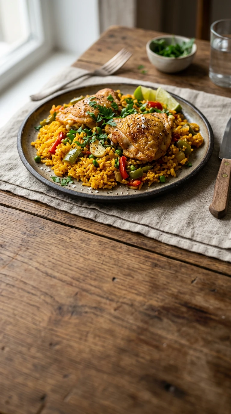 Arroz con Pollo (Riz au poulet)
