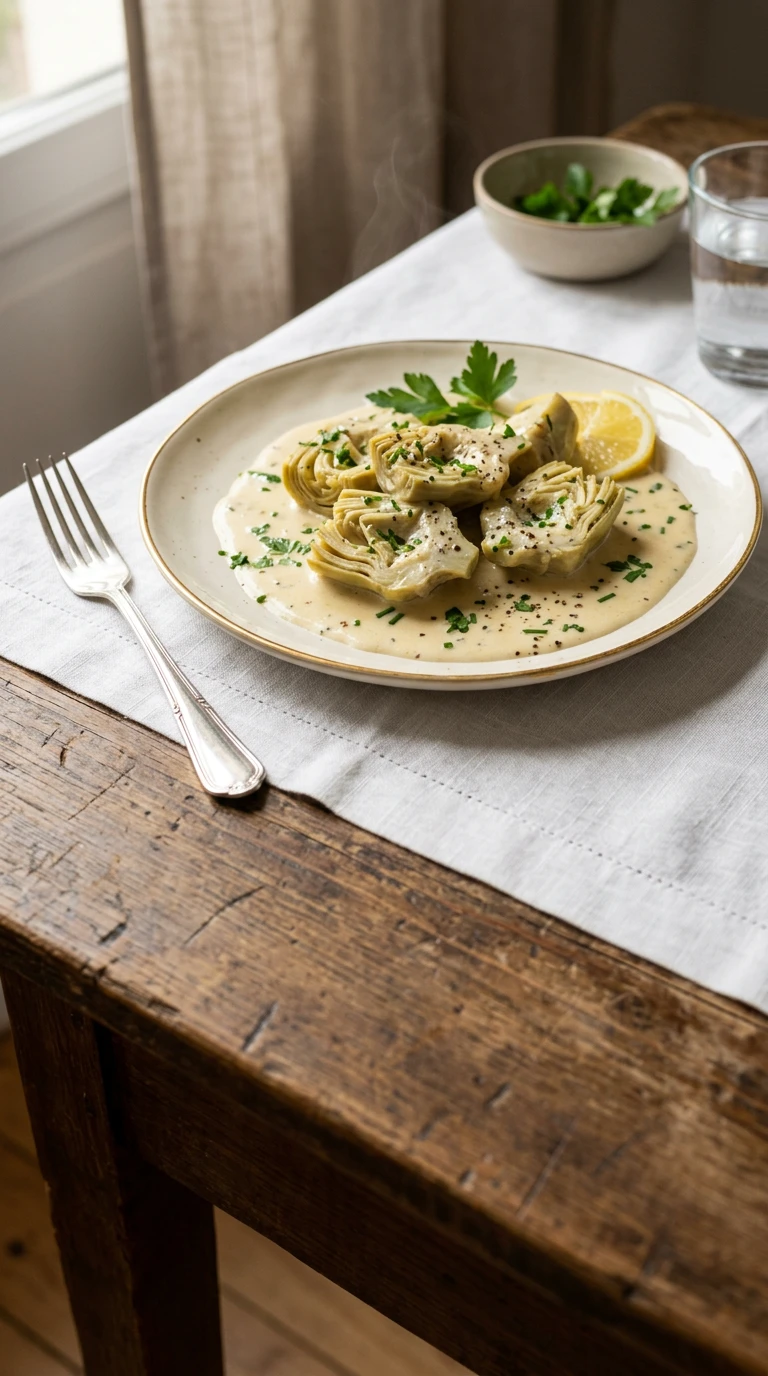 Artichauts à la Crème