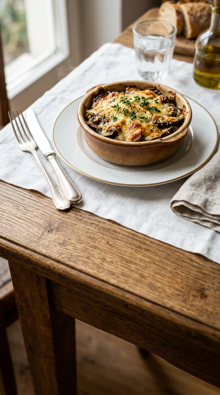 Eggplant Gratin