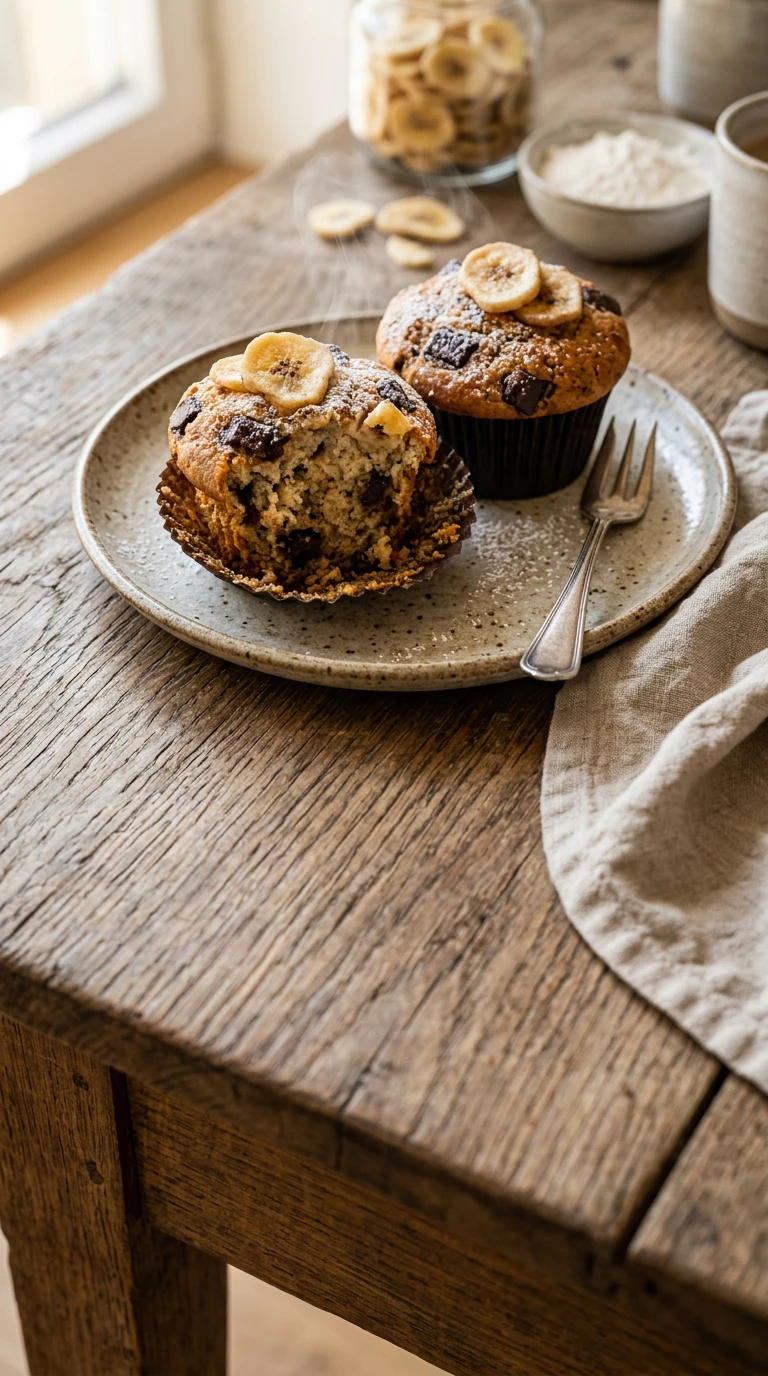 Banana Chip Muffins