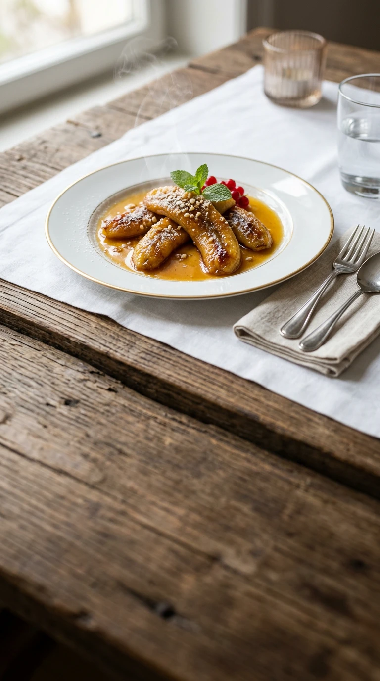 Bananes flambées
