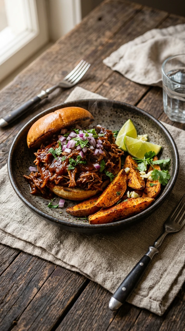 BBQ Pork Sloppy Joes