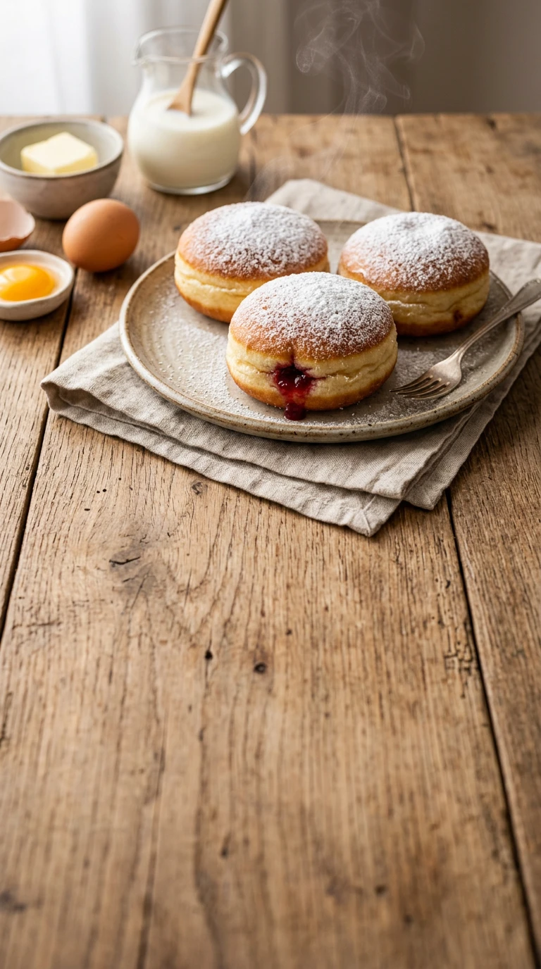Berliner (German jelly doughnuts)