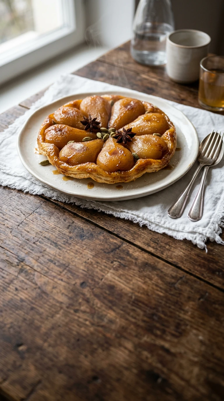 Pear Tarte Tatin