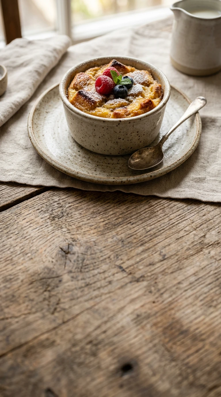 Pudding de Biscuit (chaud ou froid)