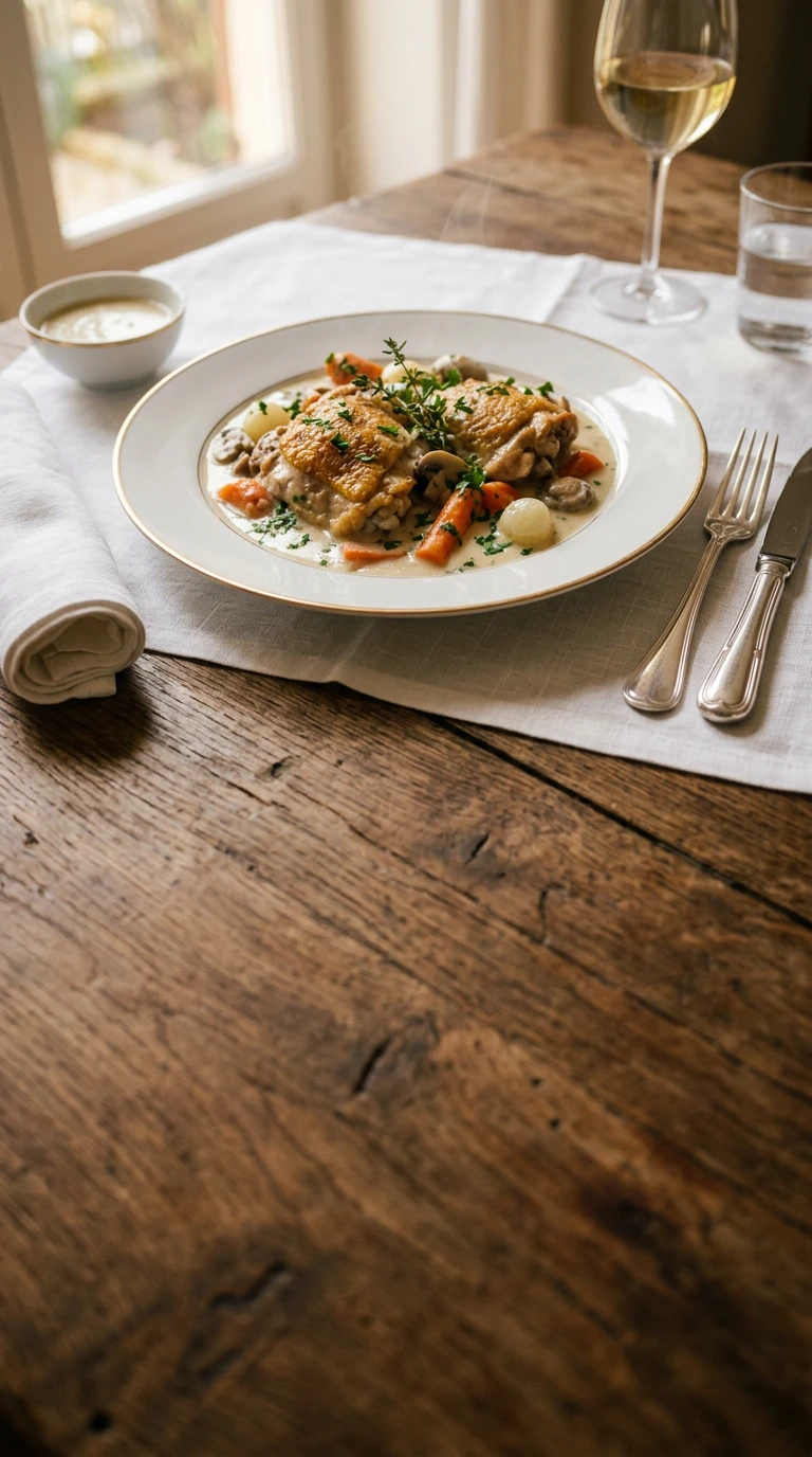 Blanquette de Volaille à la Bourgeoise