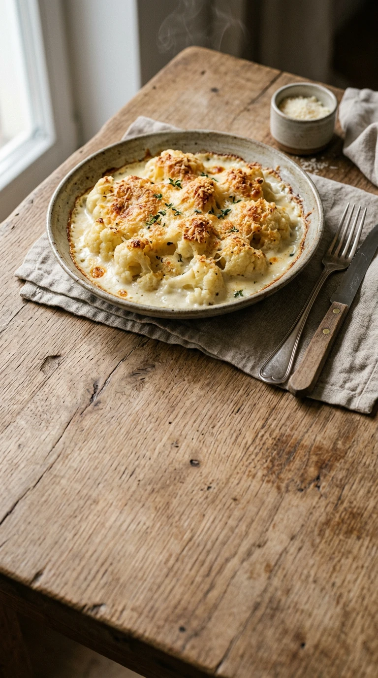 Cauliflower Cheese