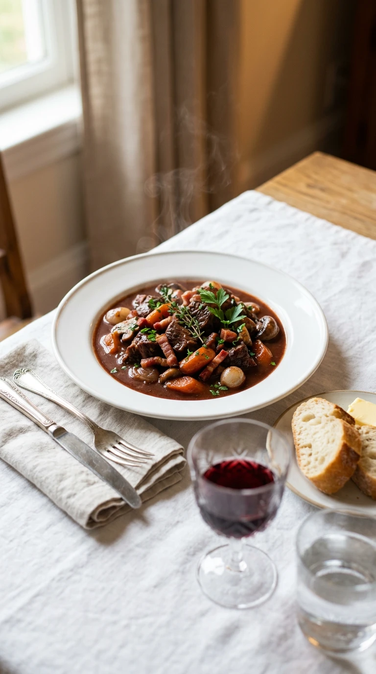 Boeuf Bourguignon selon Julia Child