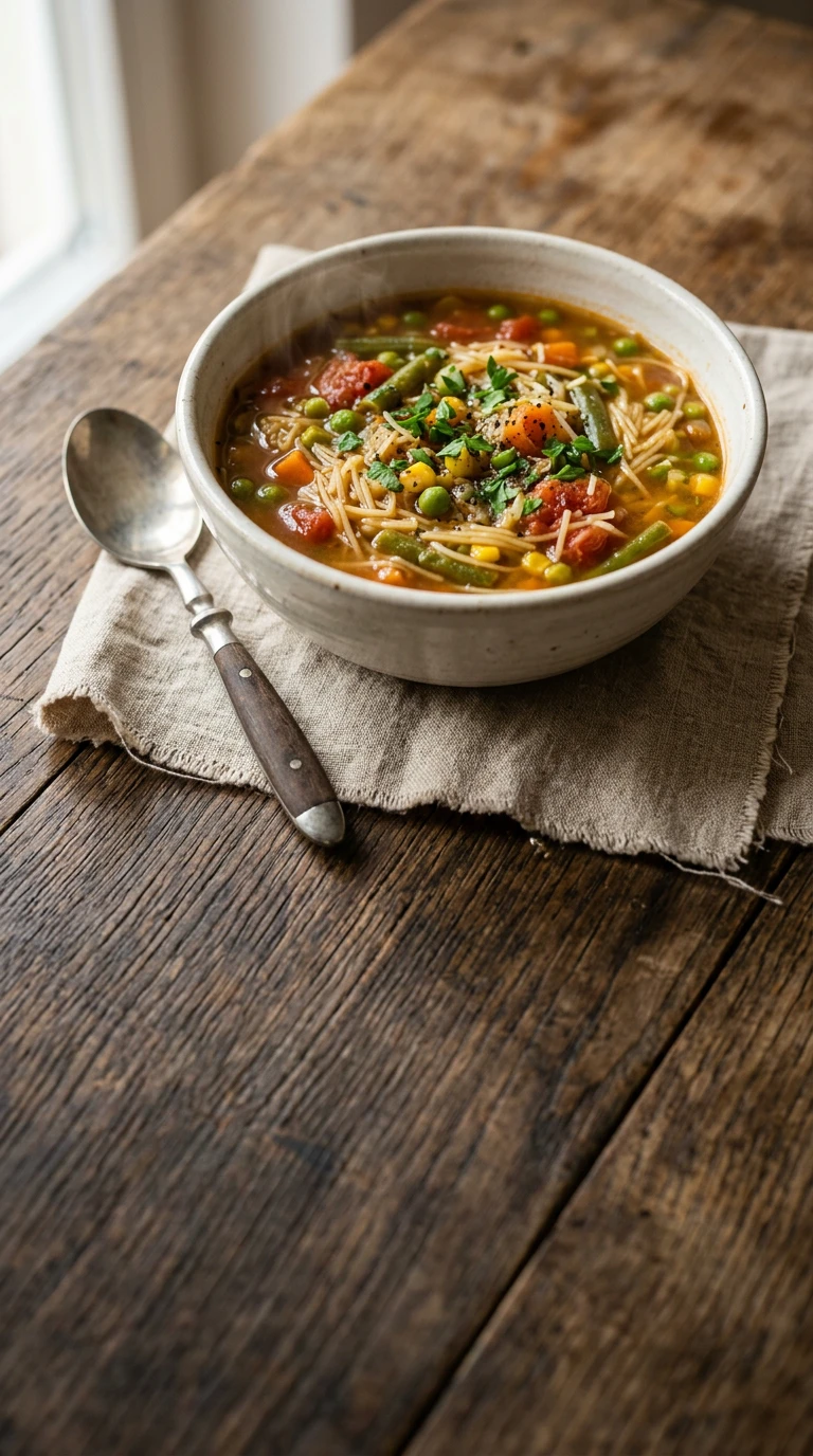 Bohnensuppe (vegetarisch)