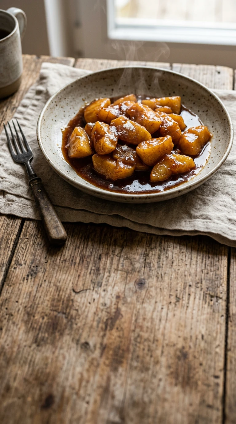 Pommes au Bourbon