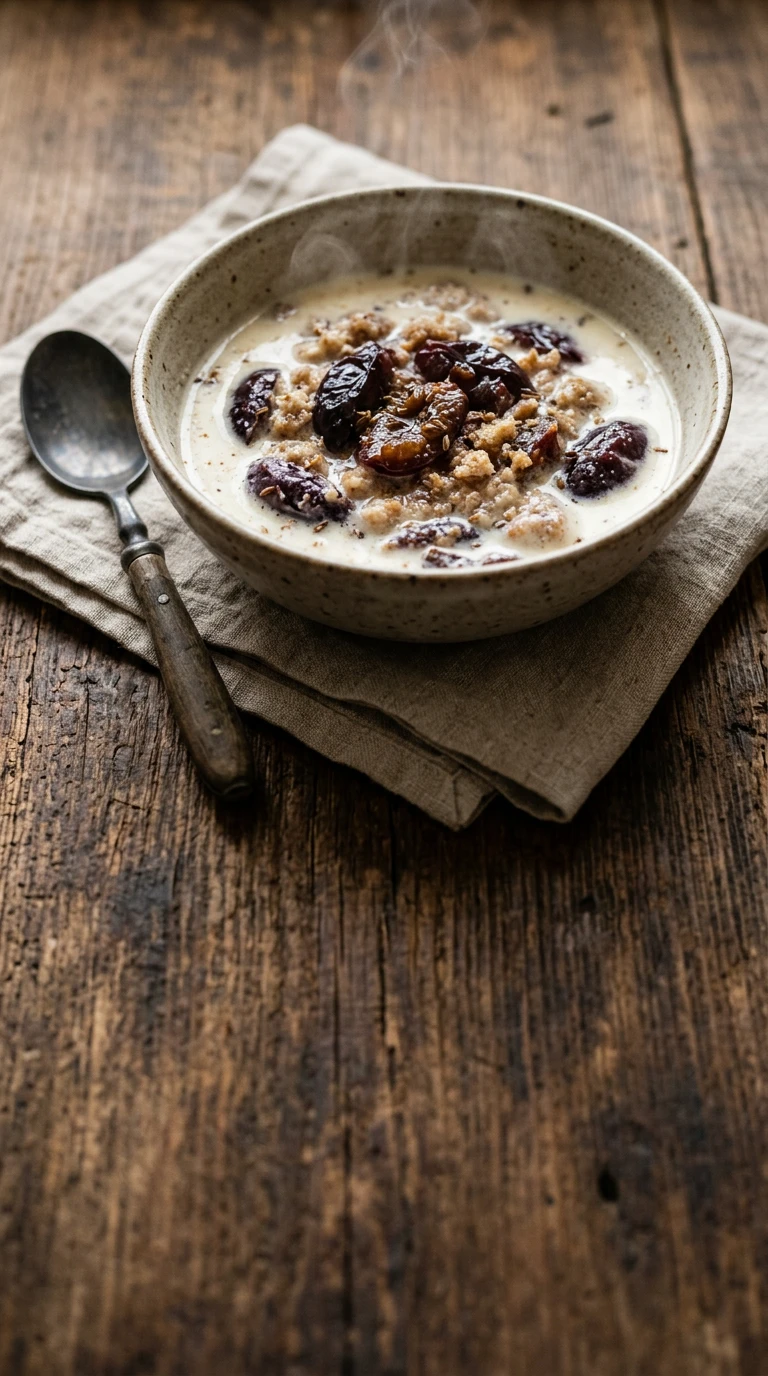 Buttermilk with Plums (Prunes)