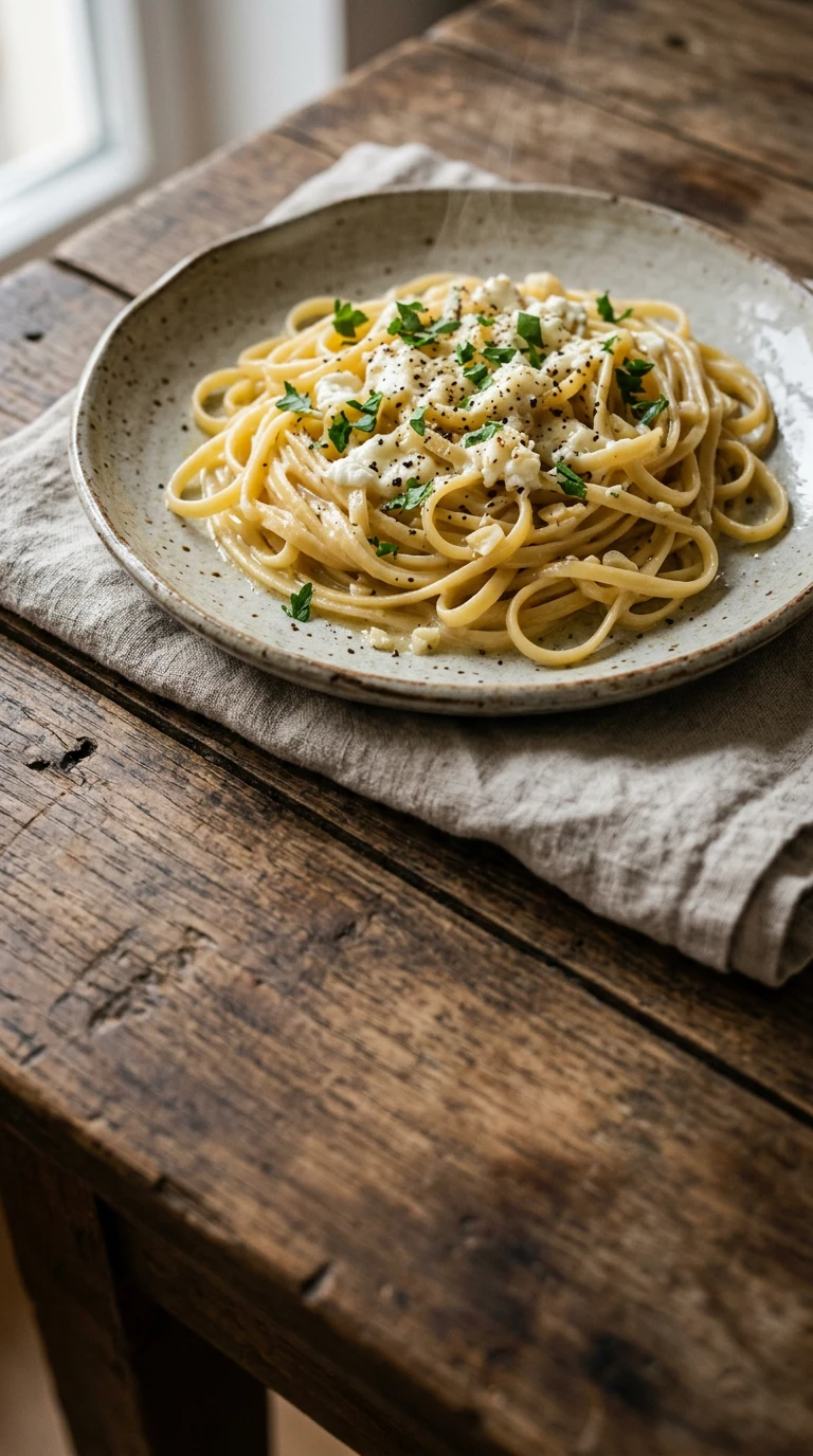 Butternudeln mit Käse