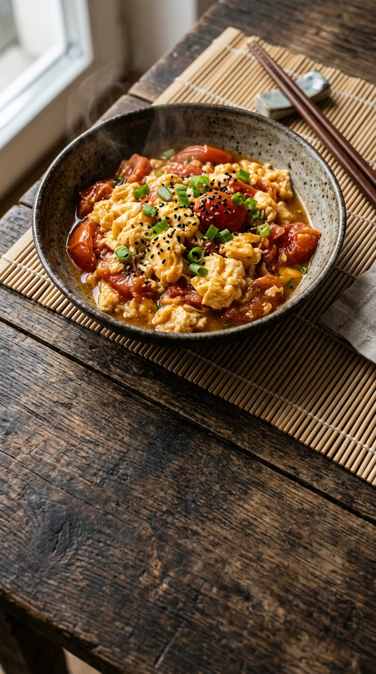Chinesisches Tomaten-Rührei