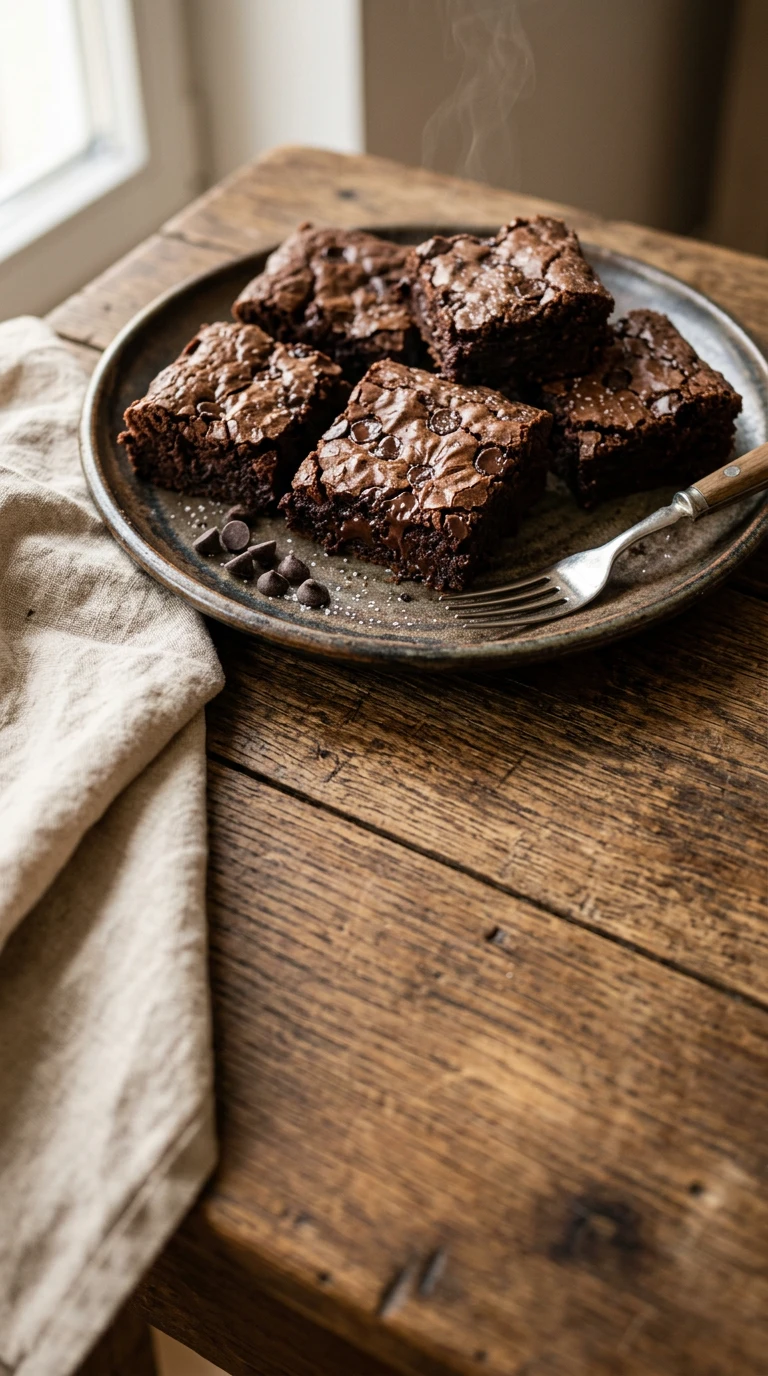 Doppelte Schokoladen-Brownies
