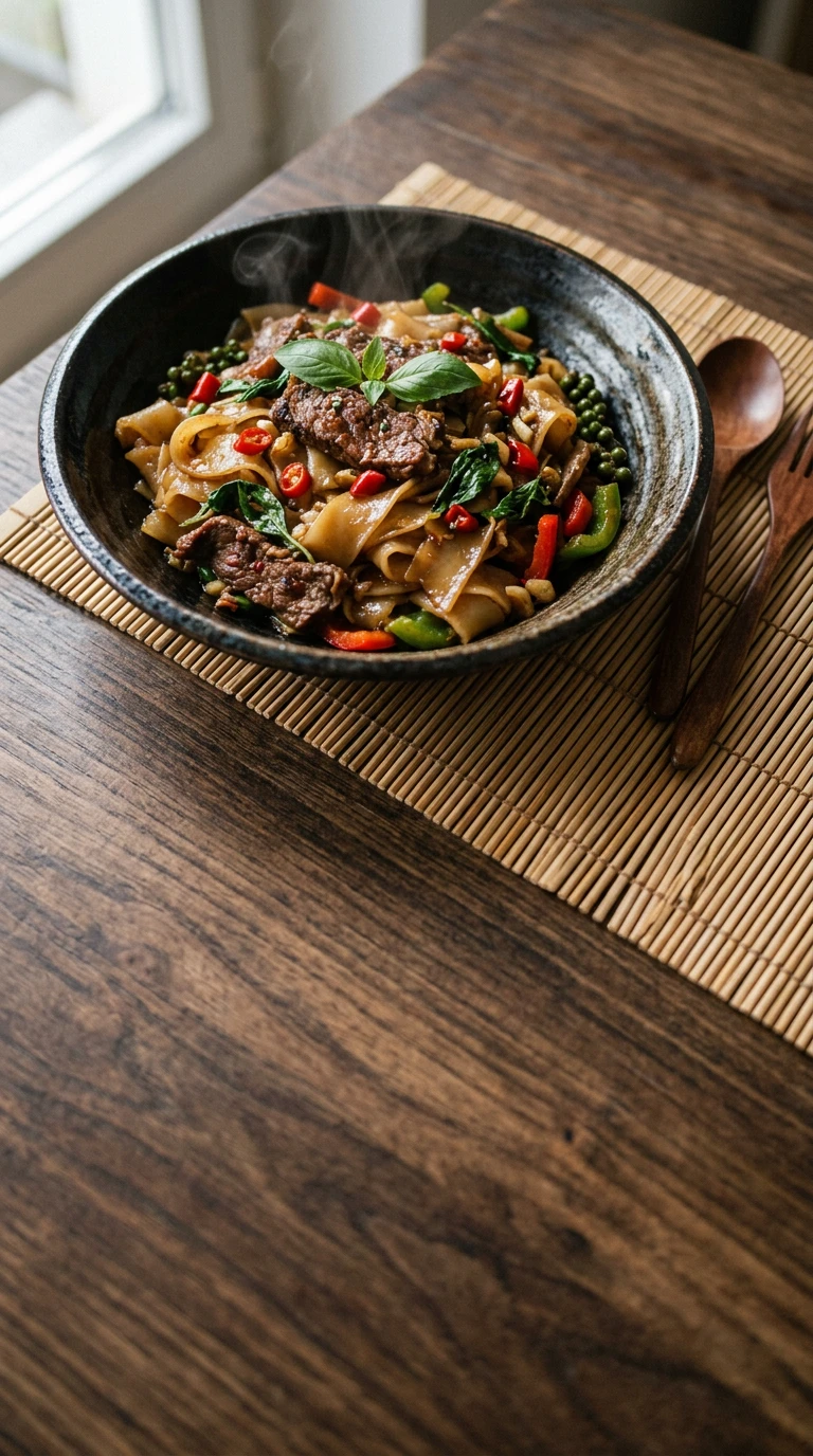 Drunken Noodles (Pad Kee Mao)