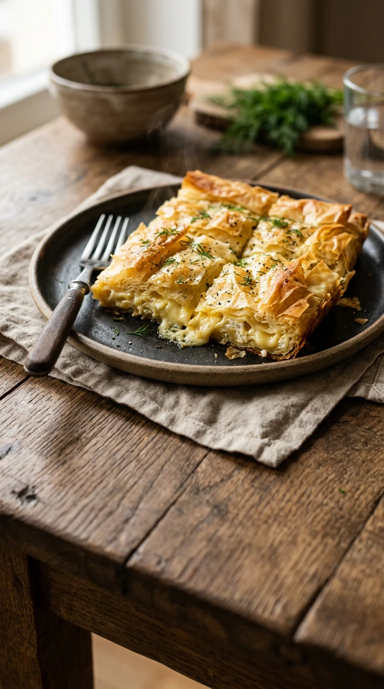 Eier-Käse-Filoteig-Auflauf (Banitsa)
