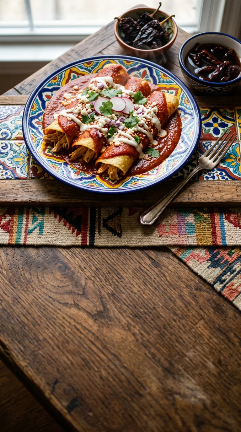 Enchiladas Rojas