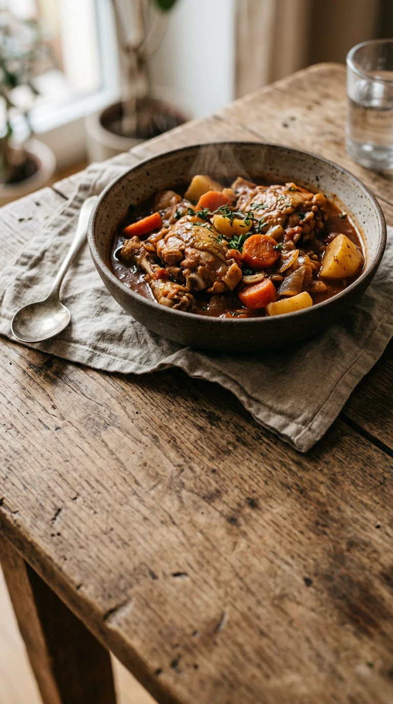 Estofado de Pollo (Hähncheneintopf)