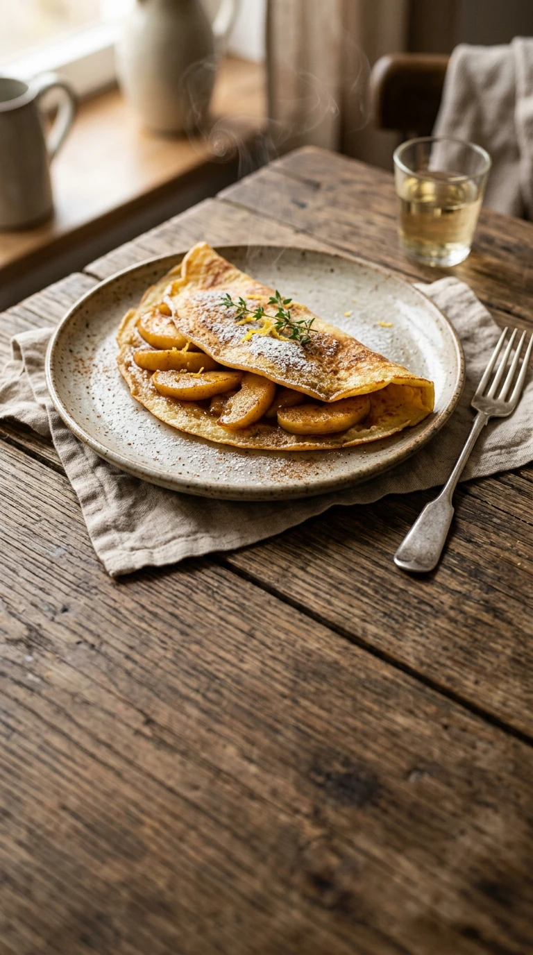 Feiner Apfelpfannkuchen