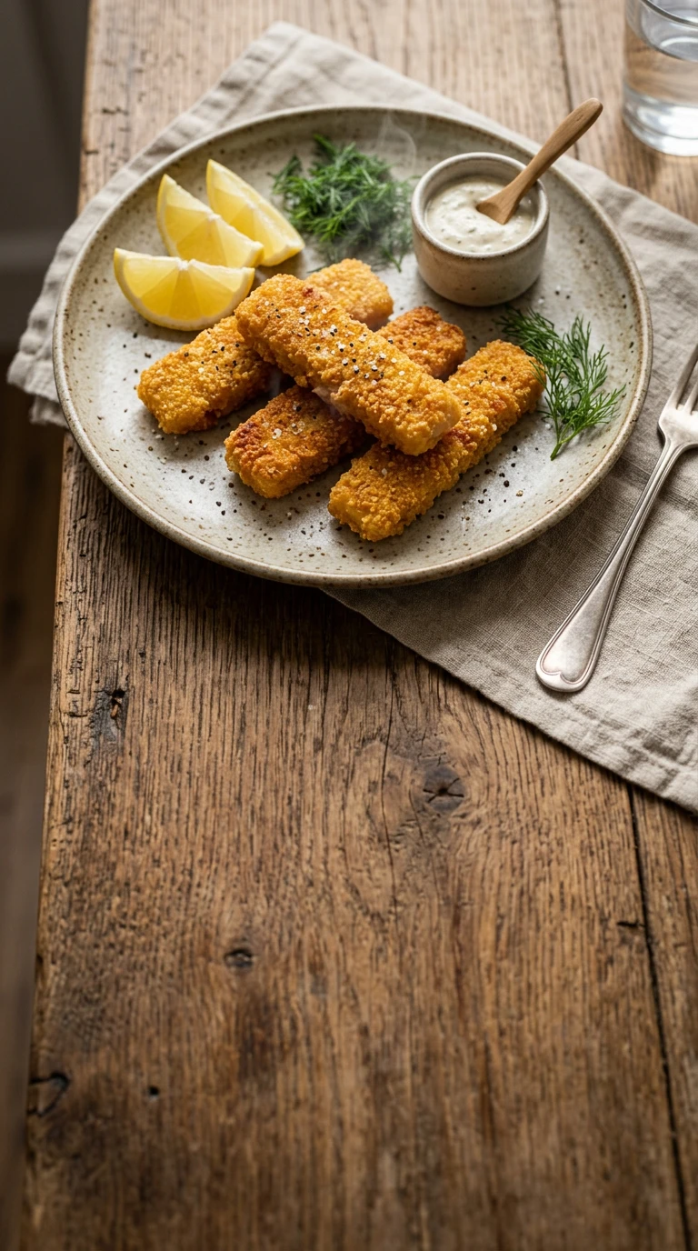 Bâtonnets de poisson (maison)