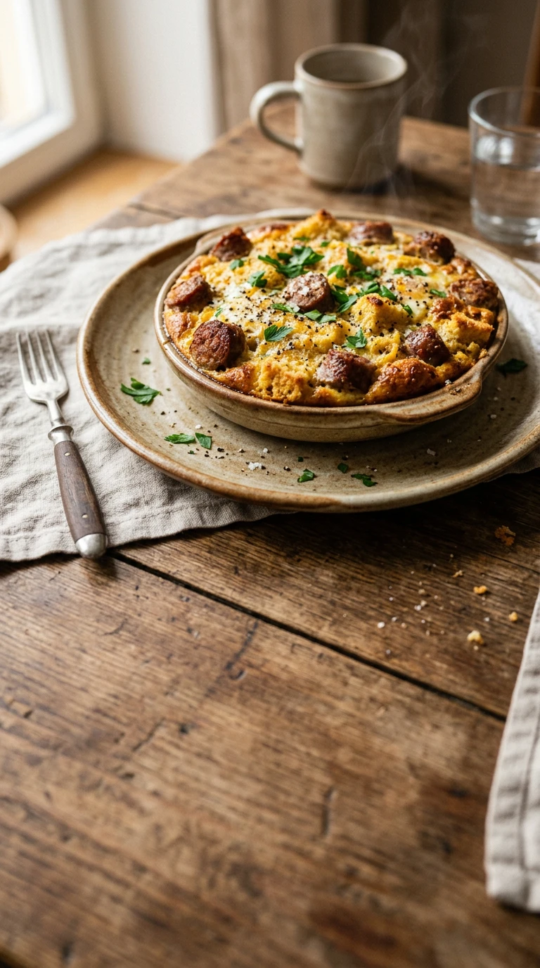 Casserole du petit-déjeuner