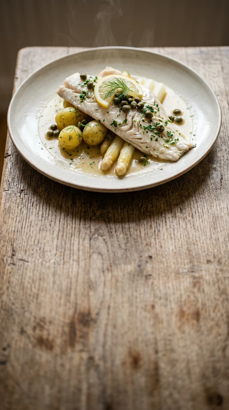 Steamed (Poached) Pike