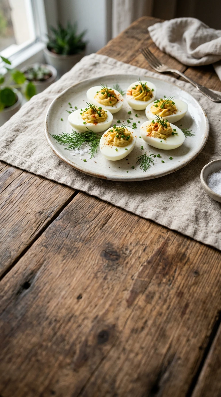 Oeufs Mimosa (Deviled Eggs)