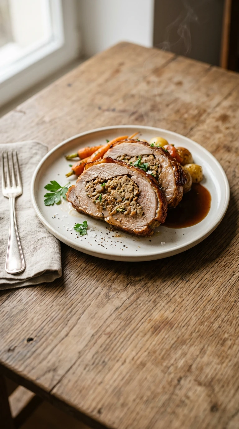 Stuffed Veal Brisket