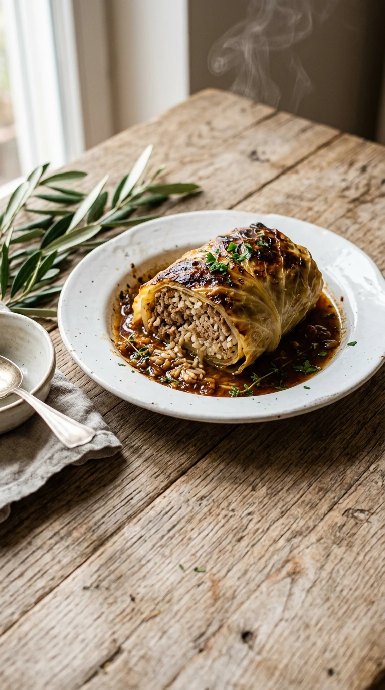 Stuffed Cabbage (Chou farci)