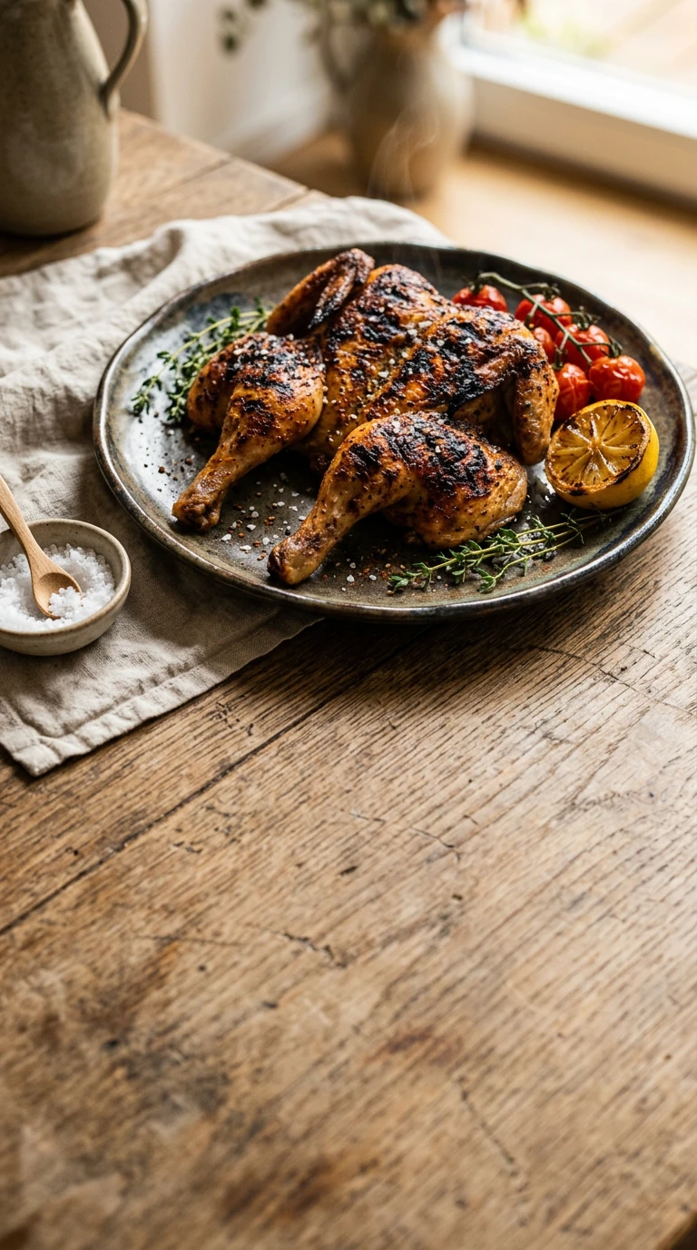Grilled Cornish Hens