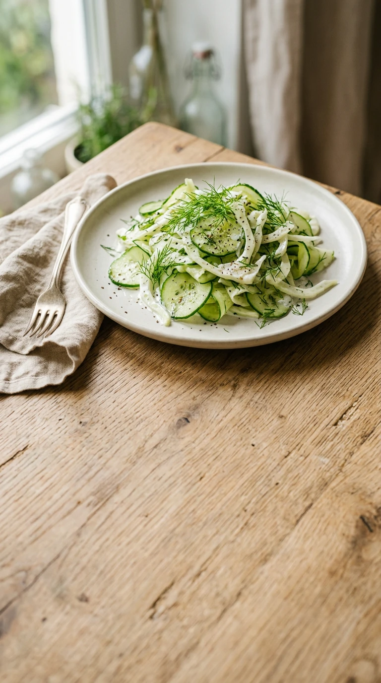Cucumber & Fennel Salad