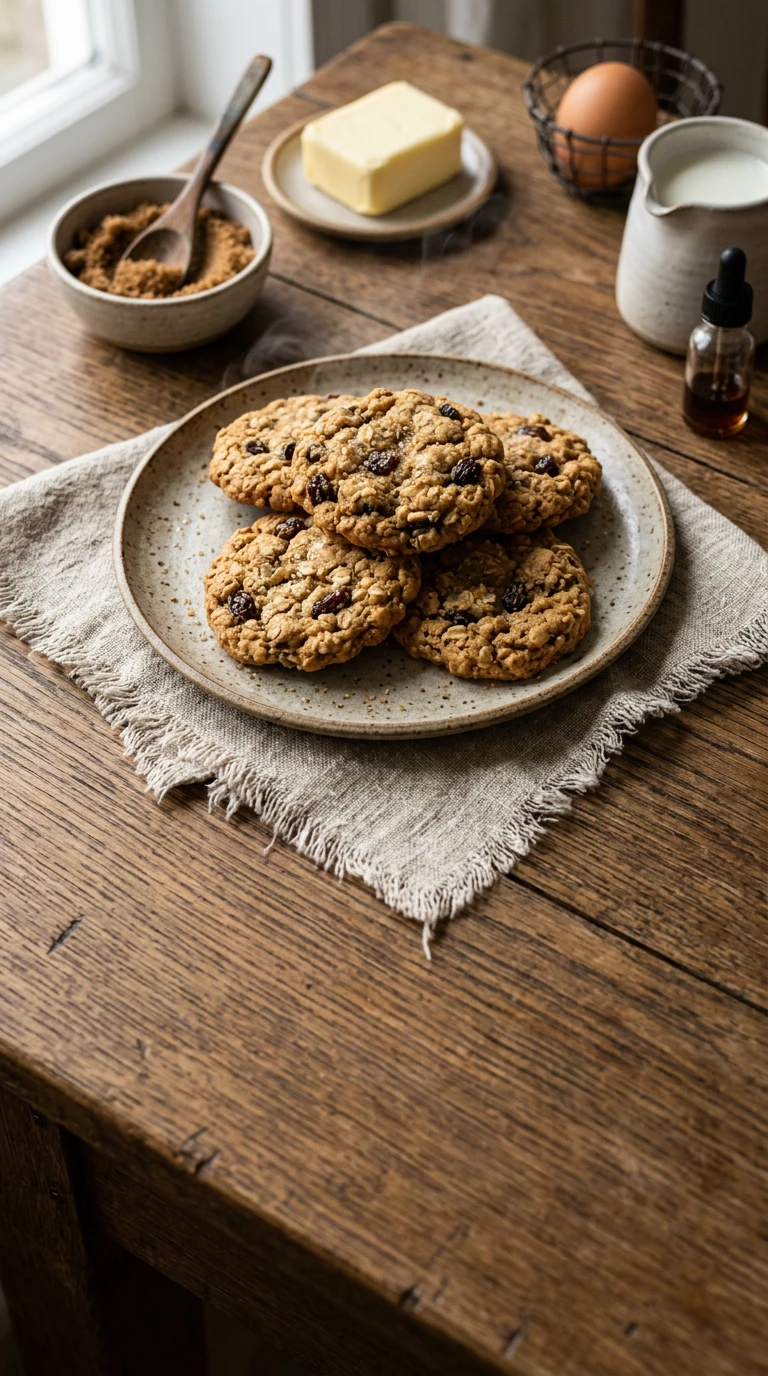 Hafer-Rosinen-Cookies