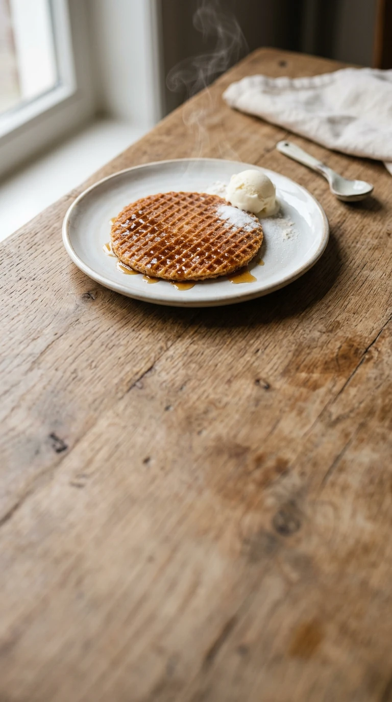 Stroopwafel hollandais