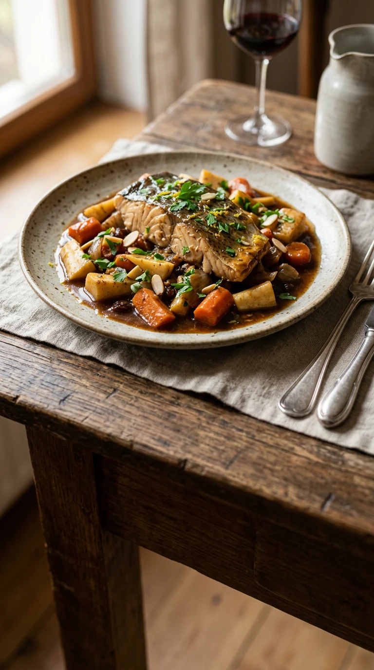 Karpfen mit polnischer Sauce