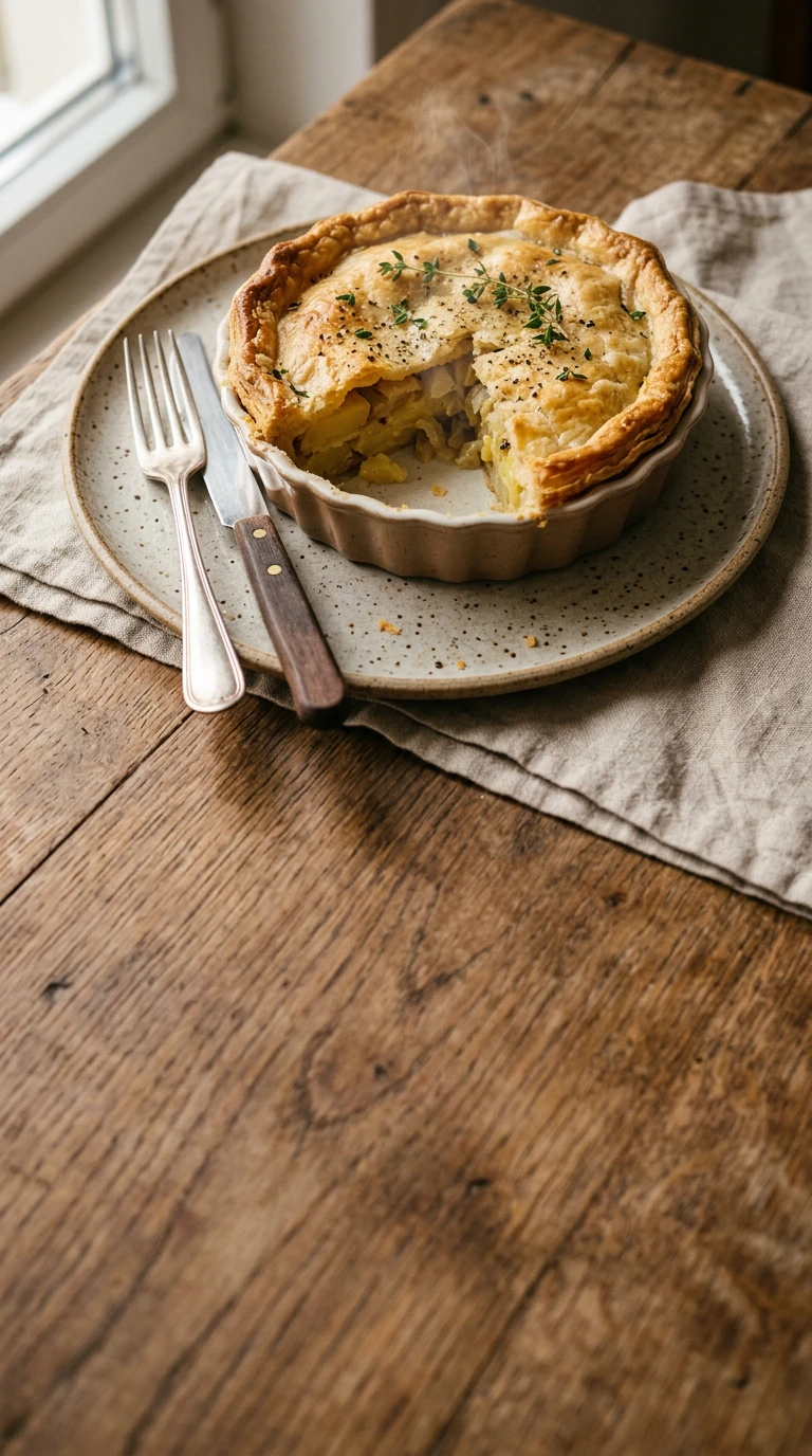 Tourte aux pommes de terre
