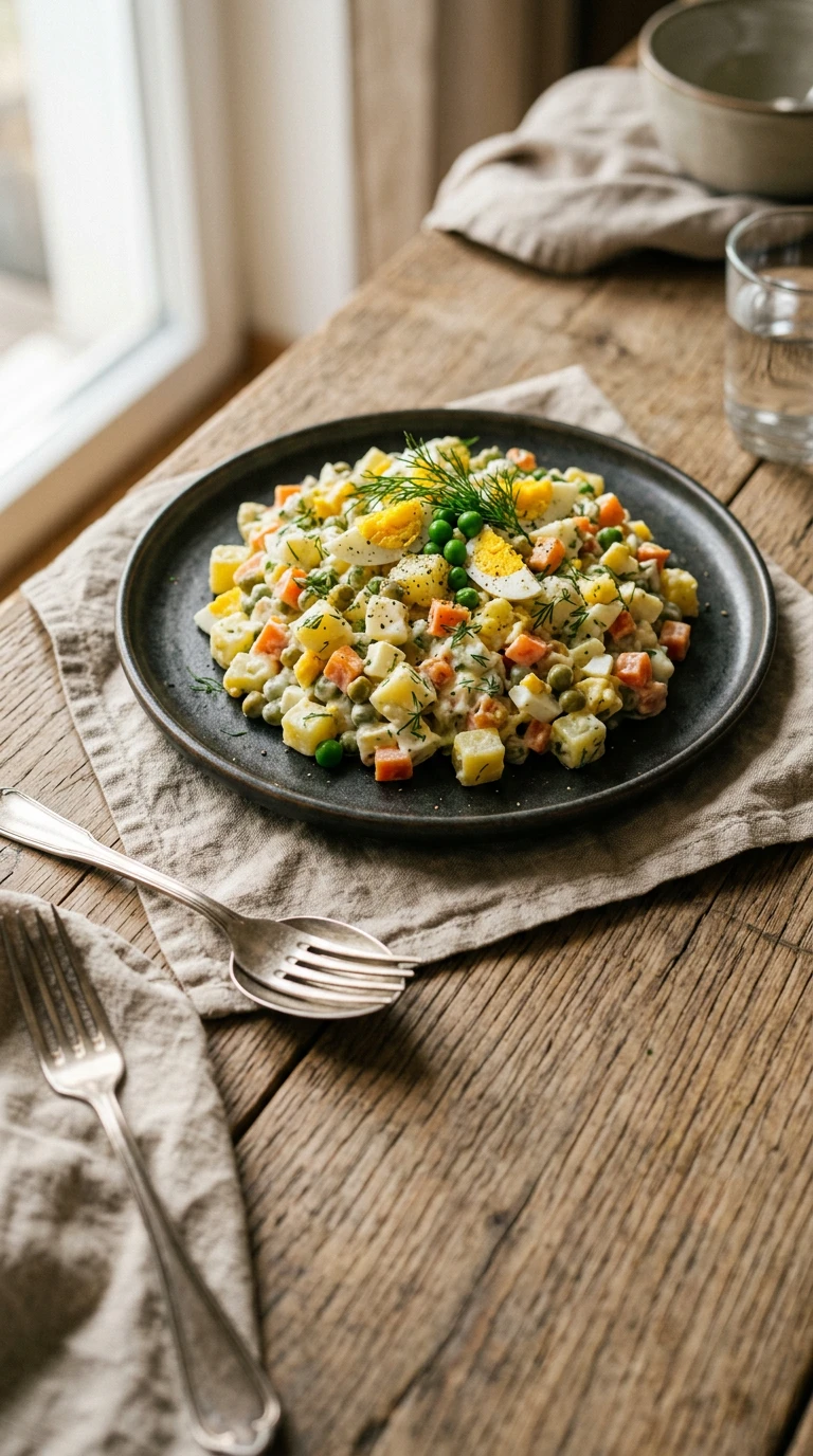 Kartoffelsalat (Olivier-Salat)