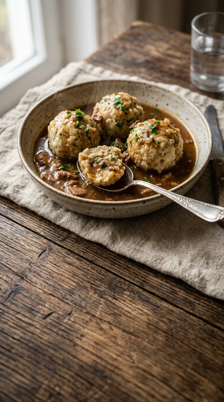 Dumplings for brown soups