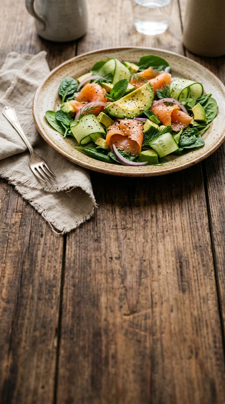 Salmon Avocado Salad