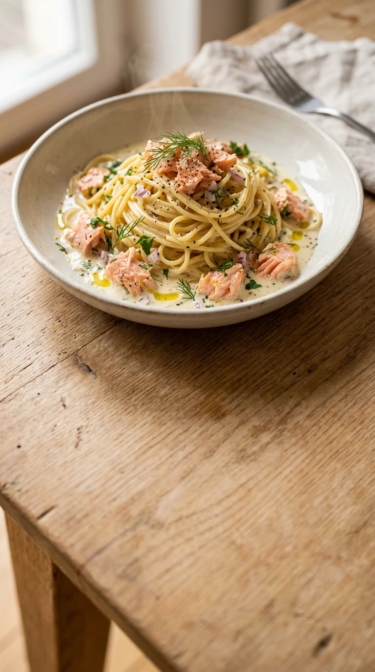 Salmon Spaghetti