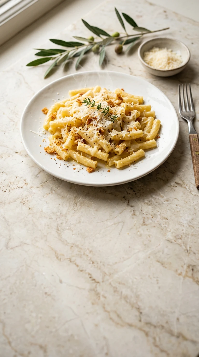 Macaronis au Parmesan