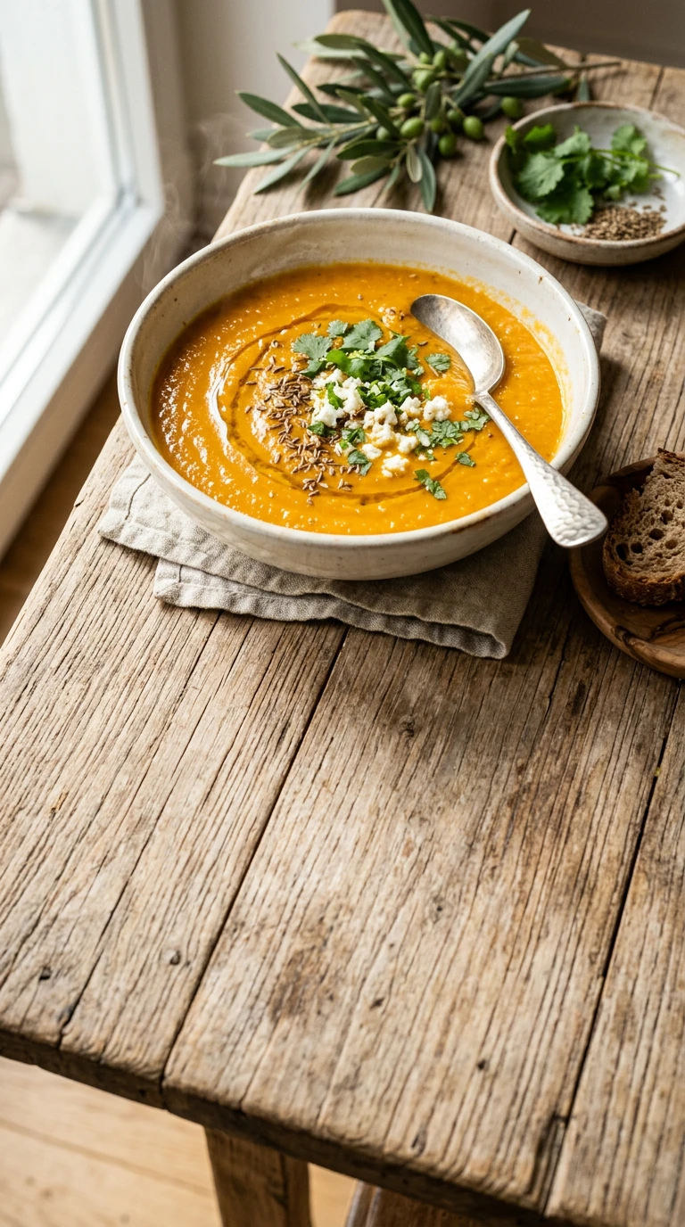 Moroccan Carrot Soup