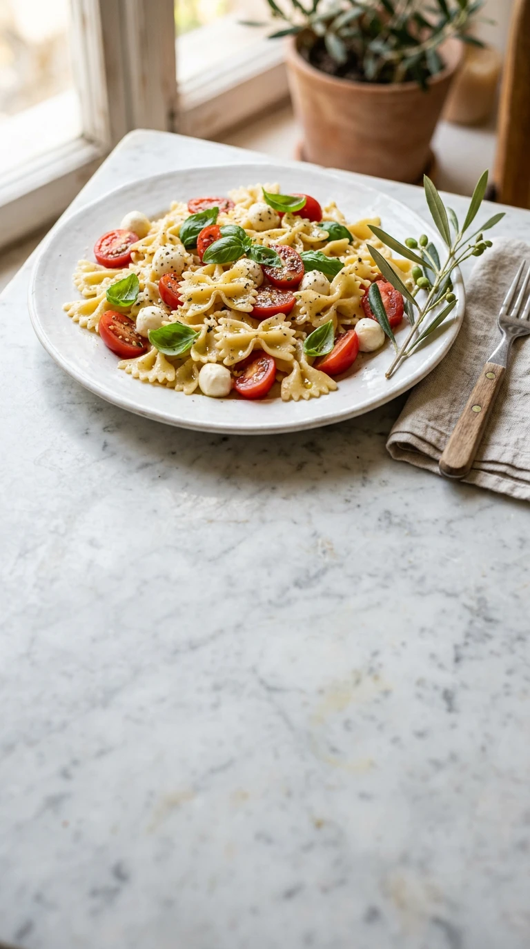Salade de pâtes méditerranéenne