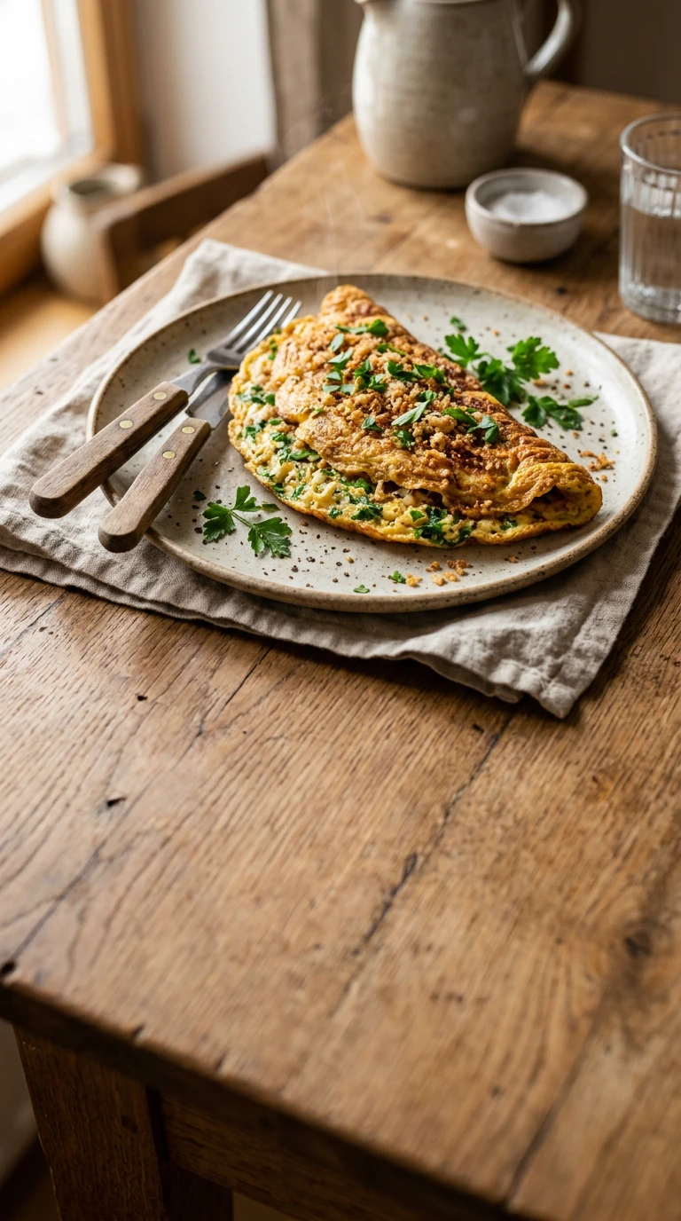 Omelette of Breadcrumbs
