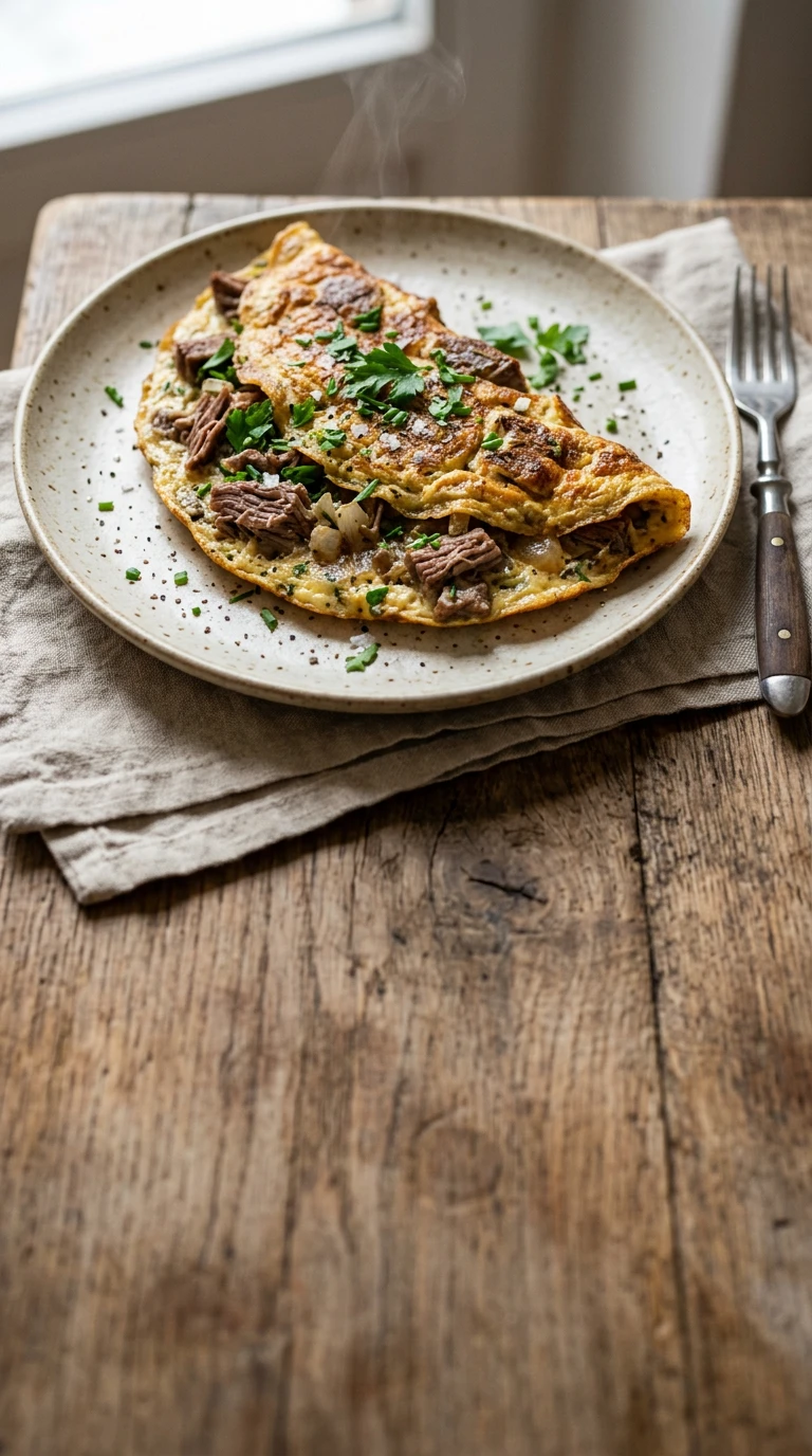 Round of Beef Omelette