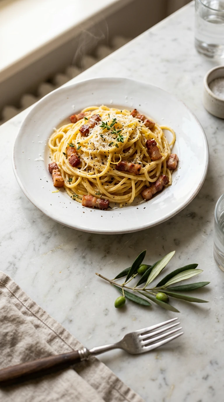 Pâtes Carbonara