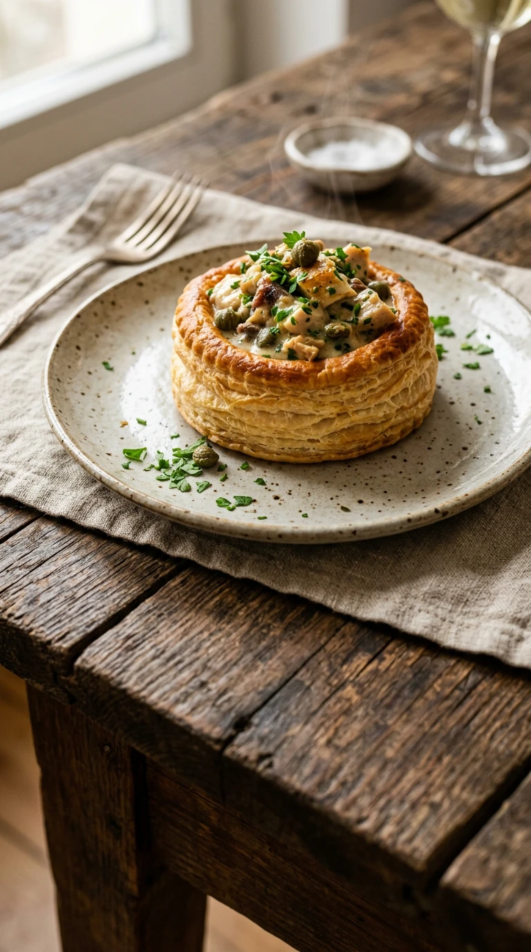 Pastetchen von Geflügel