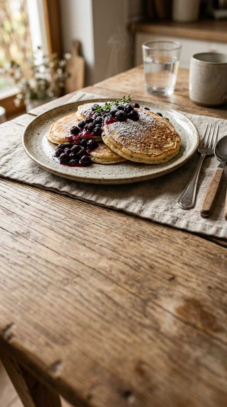 Blueberry Pancake (Skillet-style)