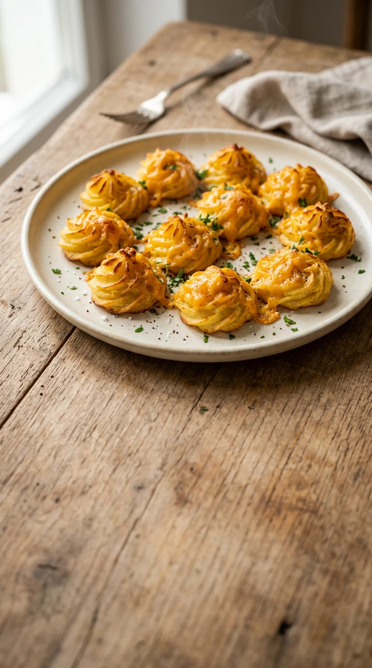 Pommes Duchesse au Chester