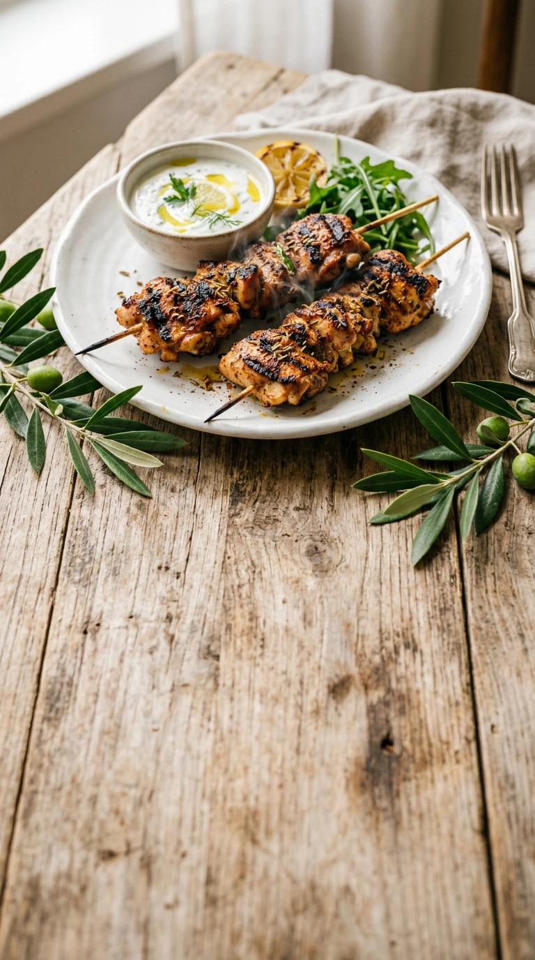 Smoky Chicken Skewers